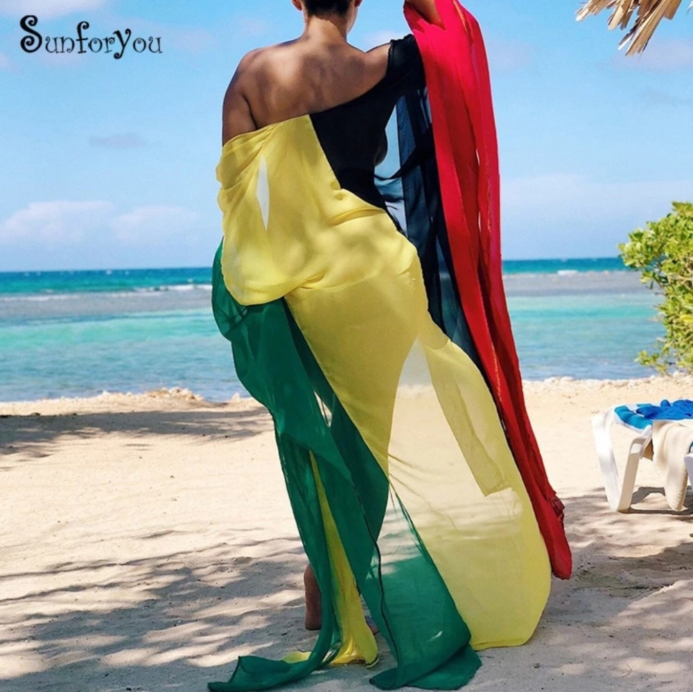 ๐๐๐Colorful Chiffon Beach Cover ups๐๐๐ - Picture 5 of 8